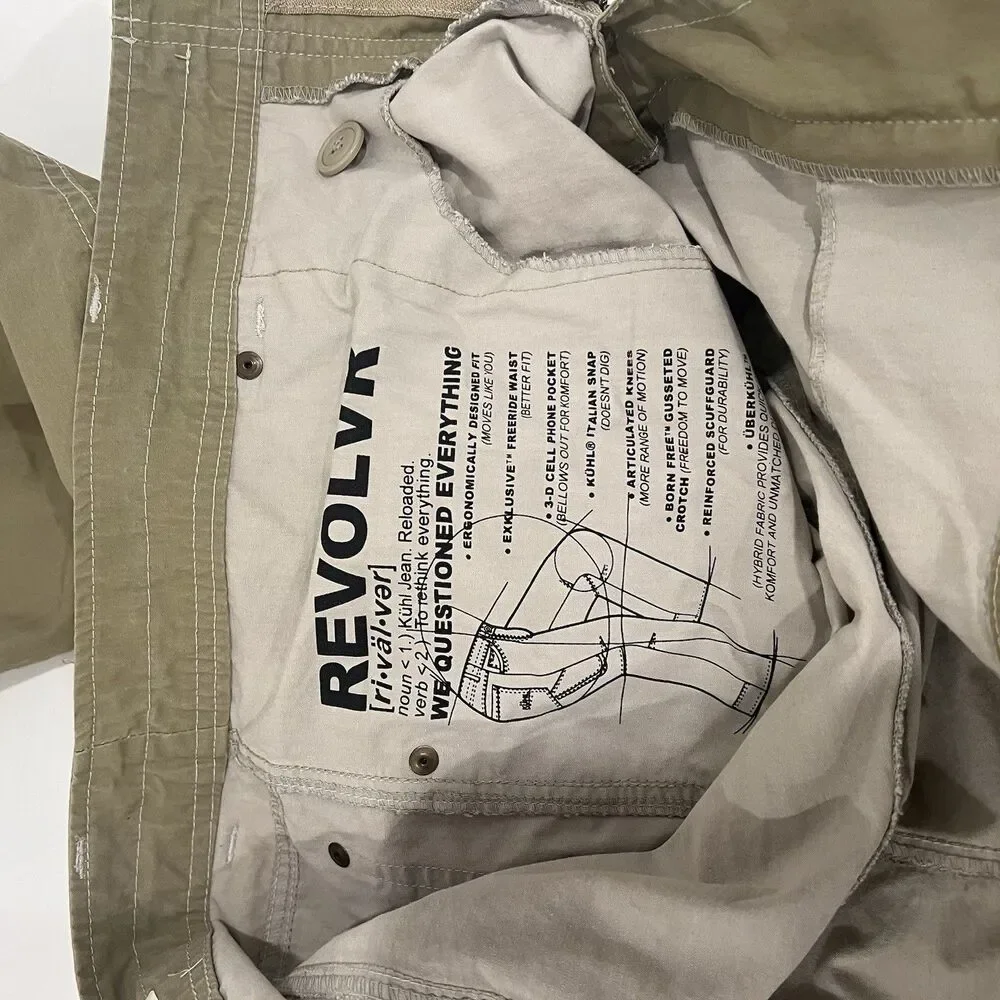 KUHL Revolvr Pants Men's 42x30 Brown Outdoor Pants Cotton Blend Gorpcore Hike